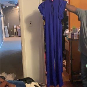 Red and blue hump suit